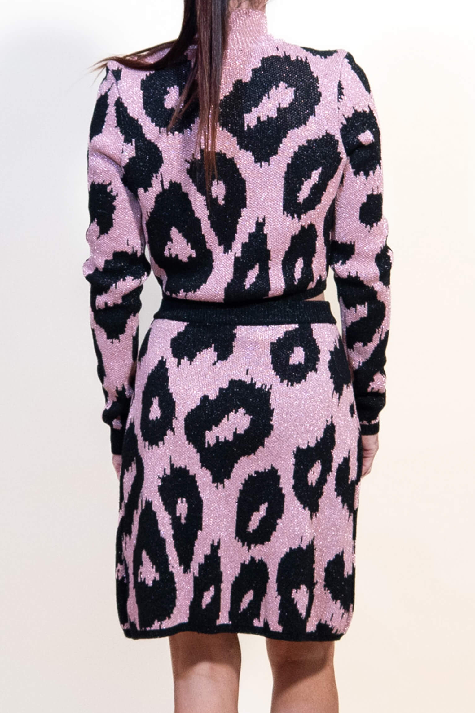 Versace Two Piece Pink/ Black Outfit