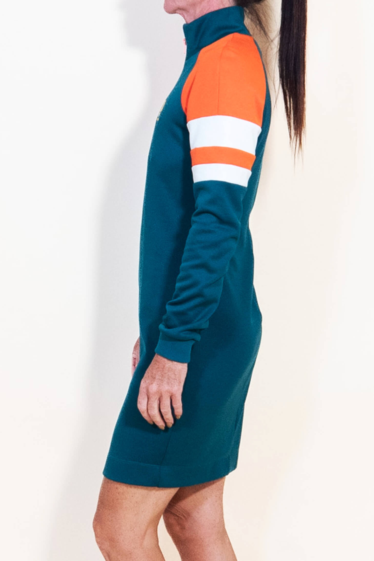 Love Moschino Sporty Green/ Orange Dress