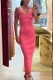 Versace Pink Knitted Dress (Iconic Safety Pin Collection)